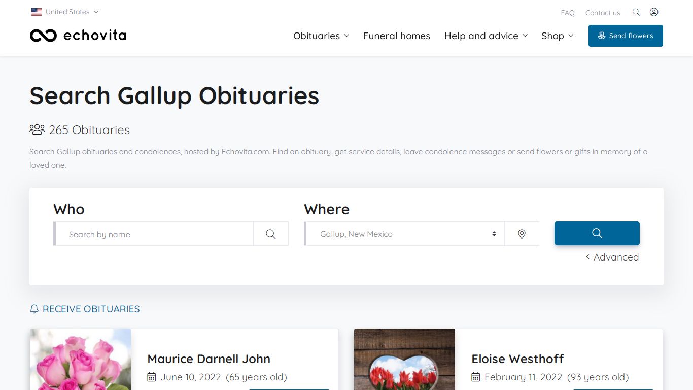 Gallup Obituaries - Latest Obituaries in Gallup NM